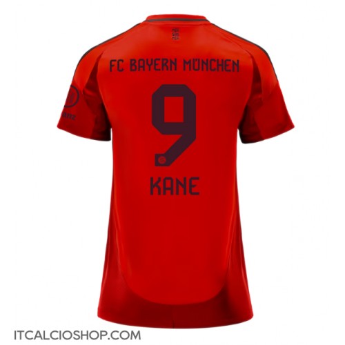 Bayern Munich Harry Kane #9 Prima Maglia Femmina 2024-25 Manica Corta